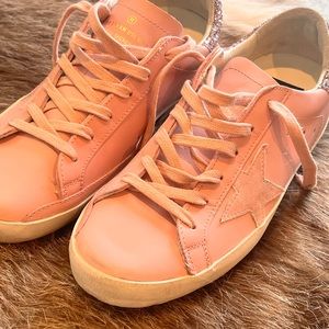 Goldengoose pink sparkle 9